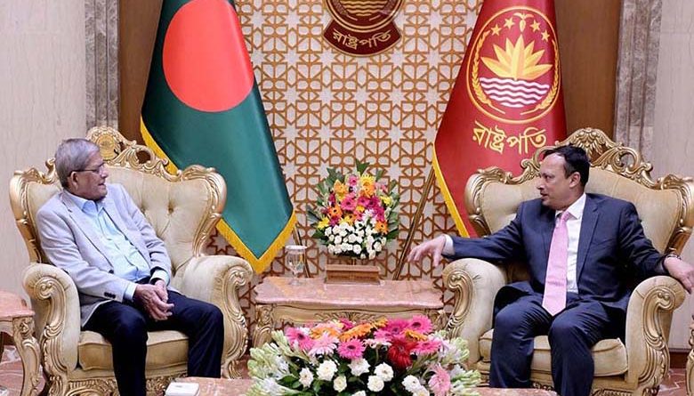 রাষ্ট্রপতির সঙ্গে অ্যাটর্নি-জেনারেলের সৌজন্য সাক্ষাৎ